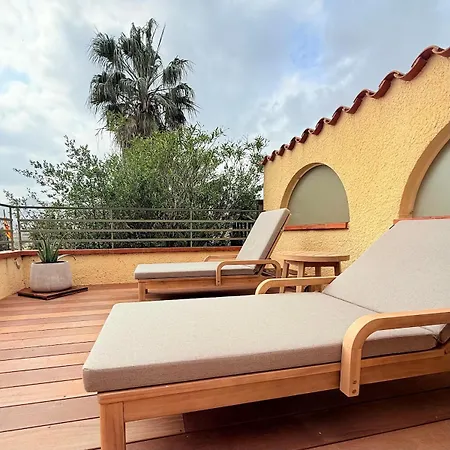 Апартаменты Casa Zelie Superbe T4 Vue Mer, Clim ,wi-fi Коллиур