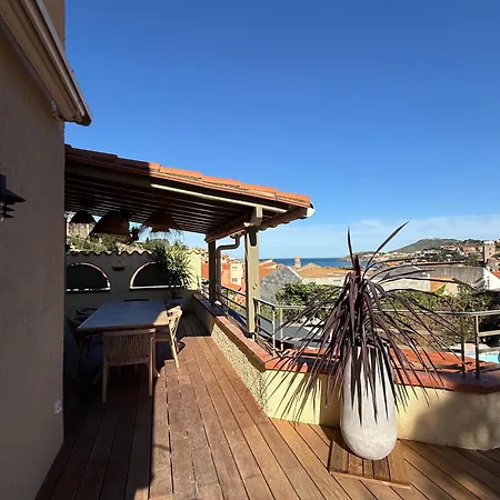 Casa Zelie Superbe T4 Vue Mer, Clim ,wi-fi Collioure