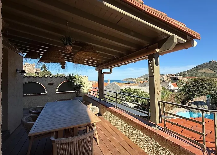 Casa Zelie Superbe T4 Vue Mer, Clim ,wi-fi Lejlighed Collioure