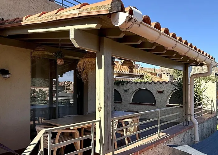 Casa Zelie Superbe T4 Vue Mer, Clim ,wi-fi * Κολιούρ