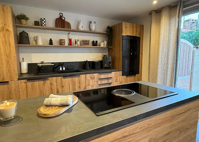Casa Zelie Superbe T4 Vue Mer, Clim ,wi-fi Κολιούρ