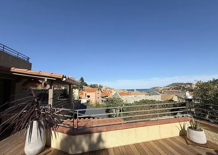 Casa Zelie Superbe T4 Vue Mer, Clim ,wi-fi Collioure