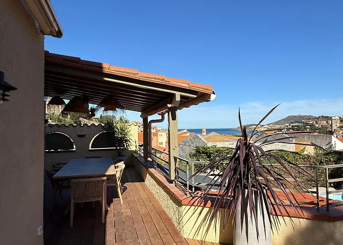 Casa Zelie Superbe T4 Vue Mer, Clim ,wi-fi Collioure